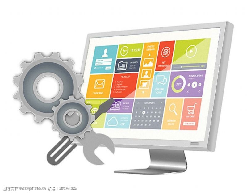 軟件開發ppt圖片素材